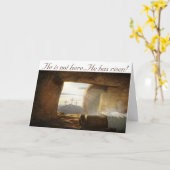 Carte de résurrection (Fleur jaune)