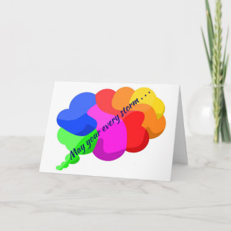 Carte de rétablissement avec art numérique origina