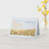 Carte de rétablissement rapide (Fleur jaune)