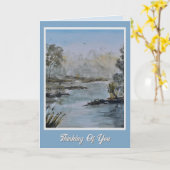 Carte de rétablissement rapide et sérénité pour pe (Fleur jaune)