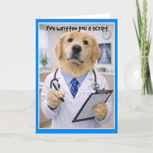 Carte de rétablissement Script Feel Better PA-1 (Devant)