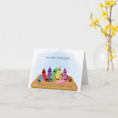 Carte de retour à l'école (Fleur jaune)