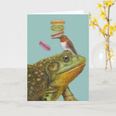 Carte de retour de Dessert (Fleur jaune)