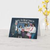 Carte de retrait amusante (Fleur jaune)