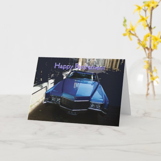 Carte de retrait Cadillac (Fleur jaune)