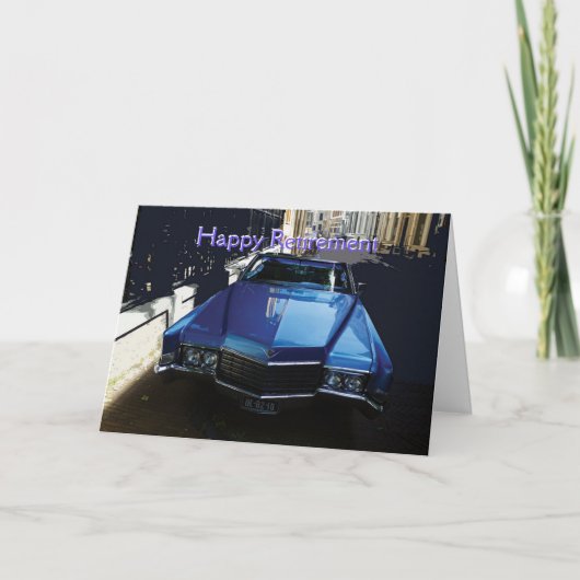 Carte de retrait Cadillac (Devant)