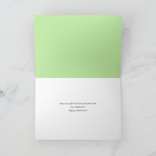 Carte de retrait de la règle de base (Intérieur)