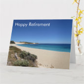 carte de retrait de plage big (Fleur jaune)