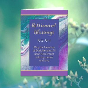 Carte de retraite chrétienne