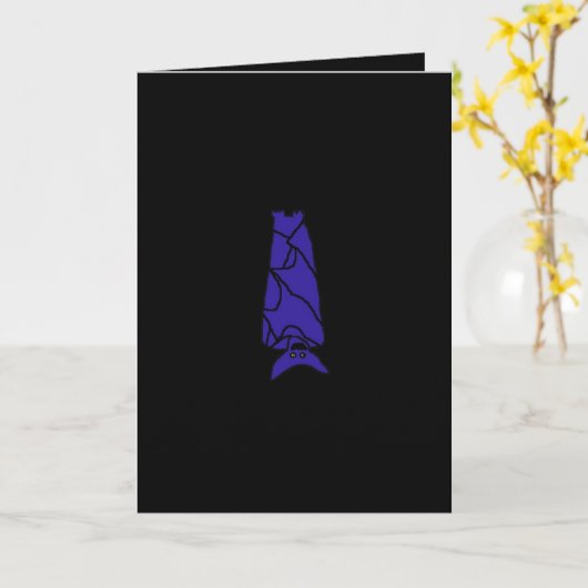 Carte de retraite de batte (Fleur jaune)