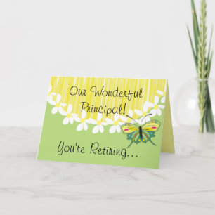 Carte de retraite de directeur