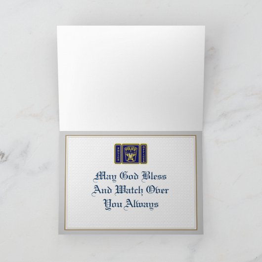 Carte de retraite de l'agent de police (Intérieur)