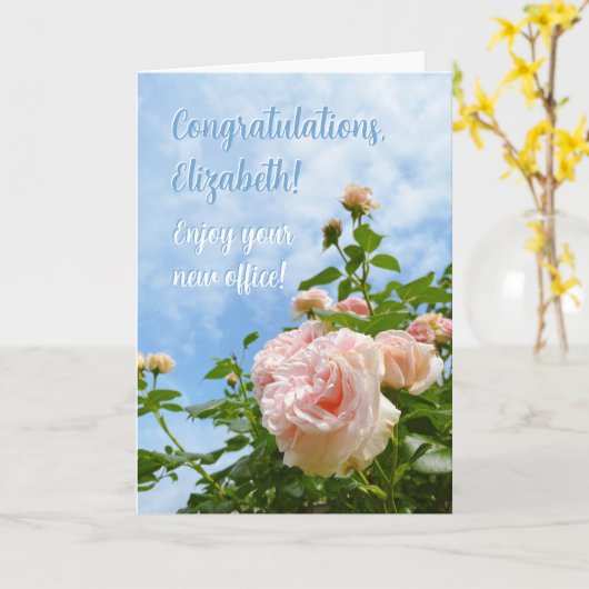 Carte de retraite drôle pour elle (Fleur jaune)