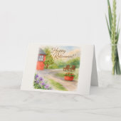 Carte de retraite Garden Path | Conception Luxe (Devant)