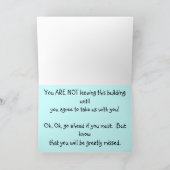 Carte De Retraite Hilaire—De La Gang! (Intérieur)