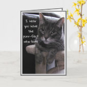 Carte de retraite humoristique drôle et heureuse (Fleur jaune)