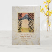 Carte de retraite Mt. Fuji (Fleur jaune)