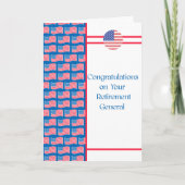 Carte de retraite pour Général (Devant)