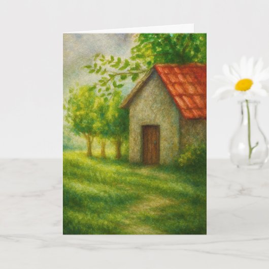 Carte de Retraite | Profitez de Chaque Instant | V (Petite plante)