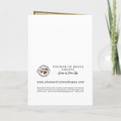 Carte de retraite sacerdotale Jésus Autel (Dos)