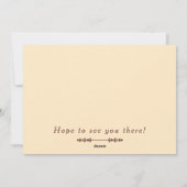 Carte de Réunion de Famille d'Automne Citrouille à (Dos)