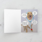 Carte de réussite du rapport de laboratoire (Intérieur)