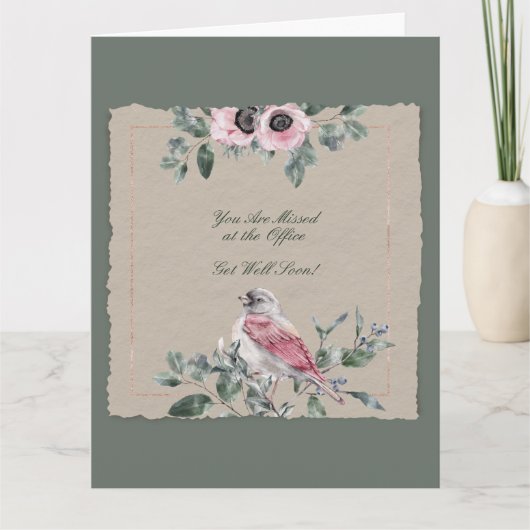 Carte de réussite pour la famille de travail (Devant)