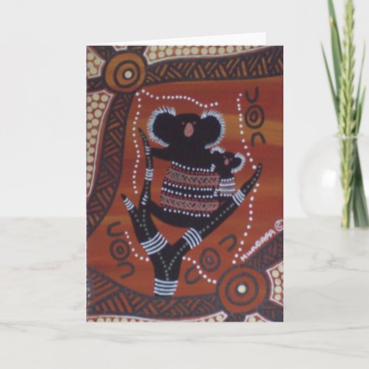 Carte de rêve Koala avec histoire de rêve (Devant)