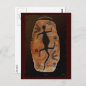 Carte de rêve Lizard Goanna (Devant / Derrière)