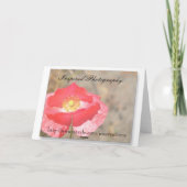 Carte de rêve Papillon Rose (Dos)