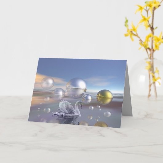 Carte de rêveries (Fleur jaune)