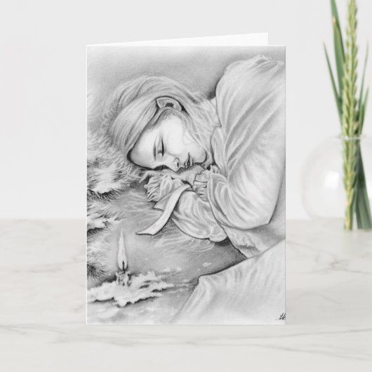 Carte de rêves d'elfe dormant (Devant)