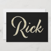 Carte de Rick White Gold (Devant)