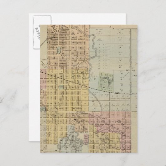 Carte de Rochester, Minnesota (Devant / Derrière)