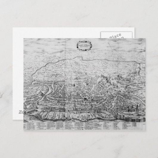 Carte de Rome (Devant / Derrière)