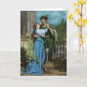 Carte de Romeo et de Juliet (Fleur jaune)