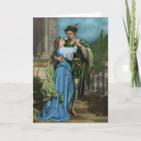Carte de Romeo et de Juliet