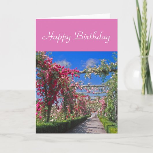 Carte de rose (Devant)