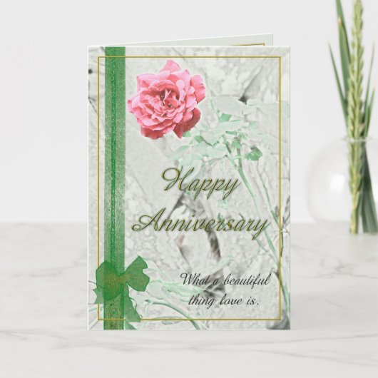 Carte de Rose Anniversary (Devant)
