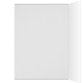 Carte de rose blanc (Intérieur (Gauche))