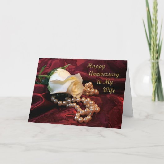 Carte de rose de femme anniversaire (Devant)