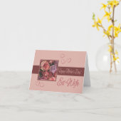 Carte de rose de la Fête des mères de l'ex-femme (Fleur jaune)