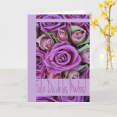 Carte de rose de la fête des mères espagnole (Fleur jaune)