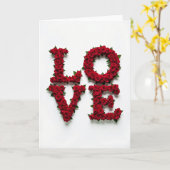 Carte de roses d'amour simple (Fleur jaune)