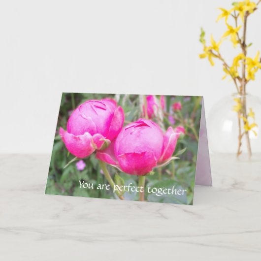 Carte de roses d'anniversaire (Fleur jaune)