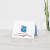 Carte de Rosh Hashanah de grenade (Dos)