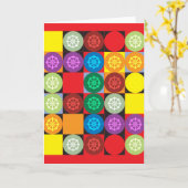 Carte de roue de Dharma (Fleur jaune)