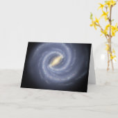 Carte de route à notre galaxie de la manière (Fleur jaune)