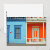 Carte de rue Iquique colorée (Devant / Derrière)