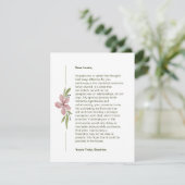 Carte de rupture centrée sur Dieu (Debout devant)